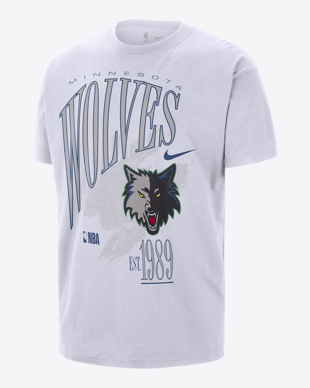Мужская футболка Nike NBA Minnesota Timberwolves Hardwood Classics Vintage White