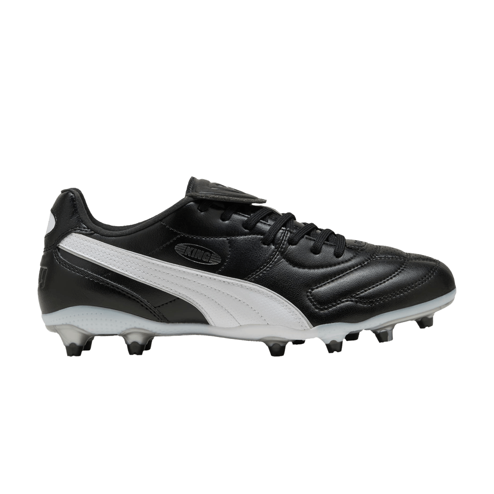 Кроссовки Puma King Liga FG AG 'Black White'