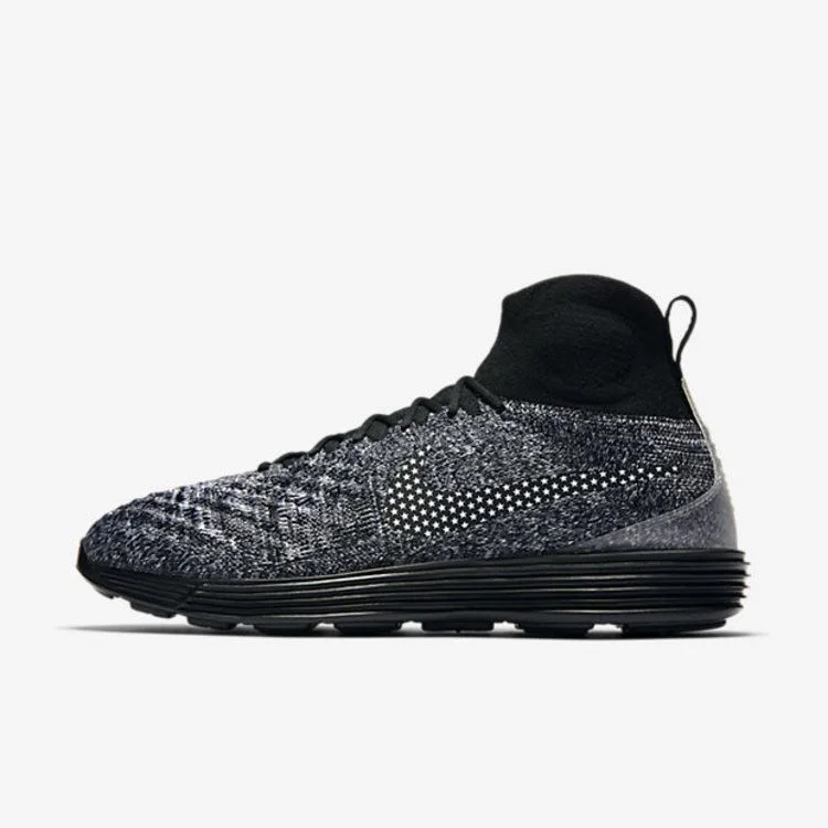 Кроссовки Nike Lunar Magista 2 Flyknit FC 'Black White'