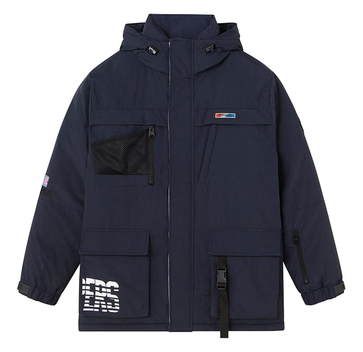 Пуховик 2020 LA Clippers Grey Down Jacket Unisex