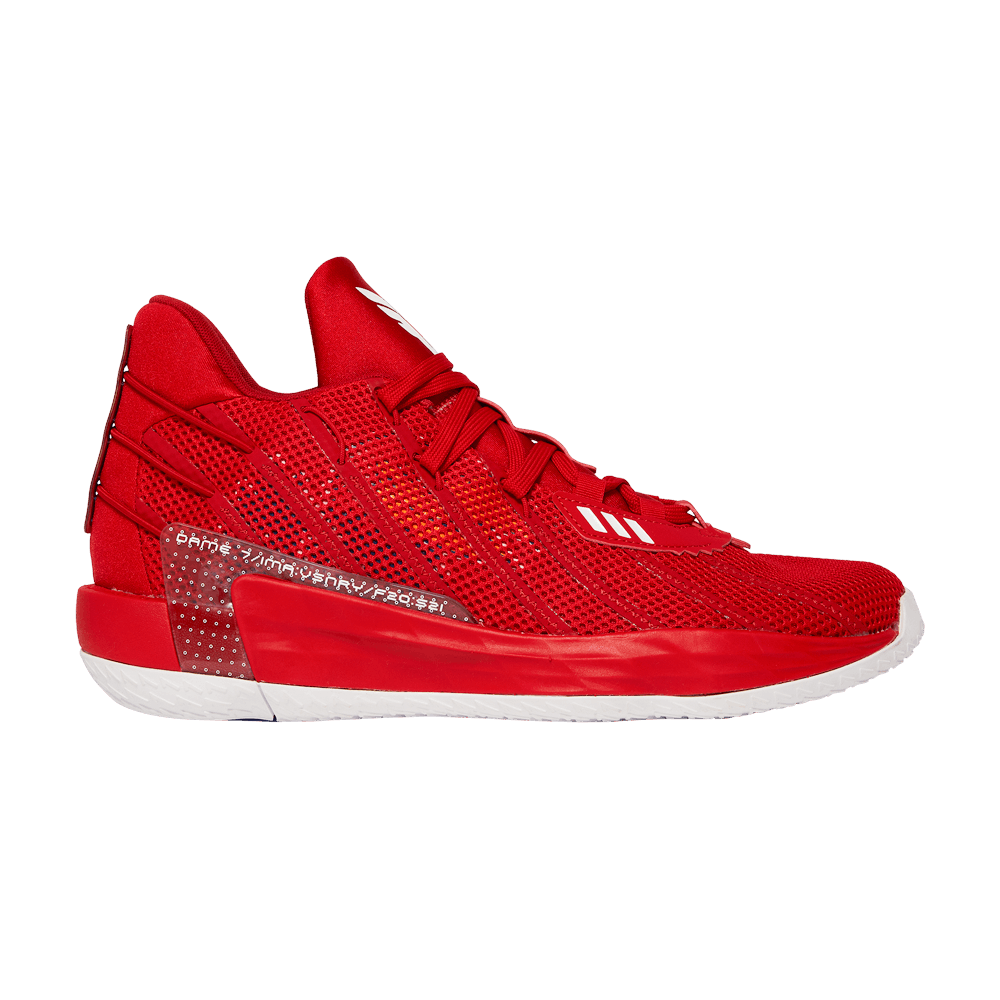 Кроссовки Adidas Dame 7 Team 'Kansas Jayhawks'