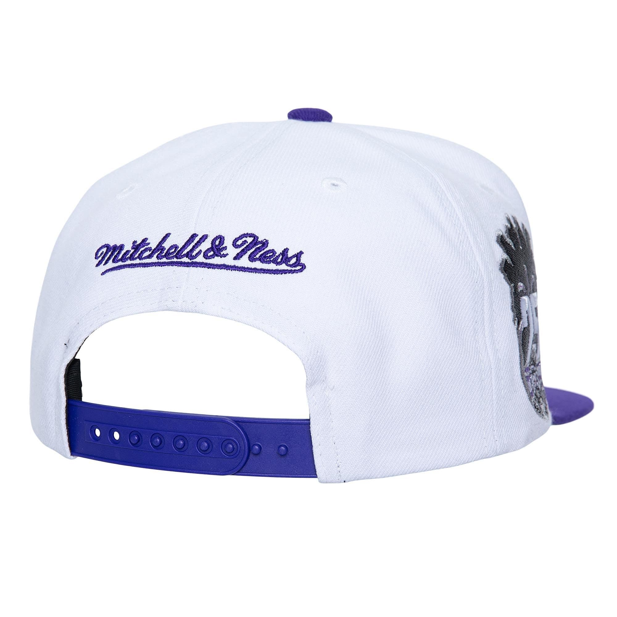 Бейсболка Mitchell & Ness Logo Shine Snapback HWC Sacramento Kings