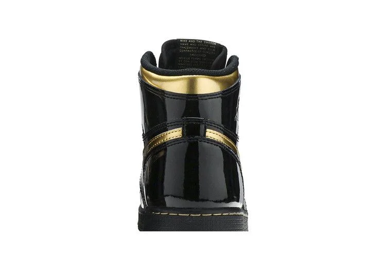 Кроссовки Air Jordan 1 Retro High OG GS 'Black Metallic Gold'