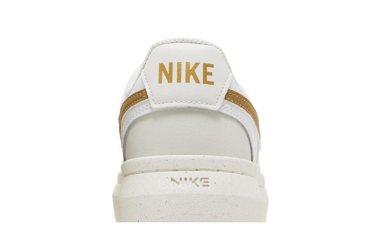 Кроссовки Nike Wmns Court Vision Alta 'Sail Metallic Gold'