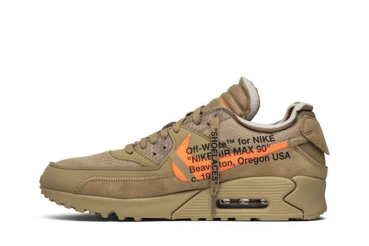 Кроссовки Off-White x Nike Air Max 90 'Desert Ore'
