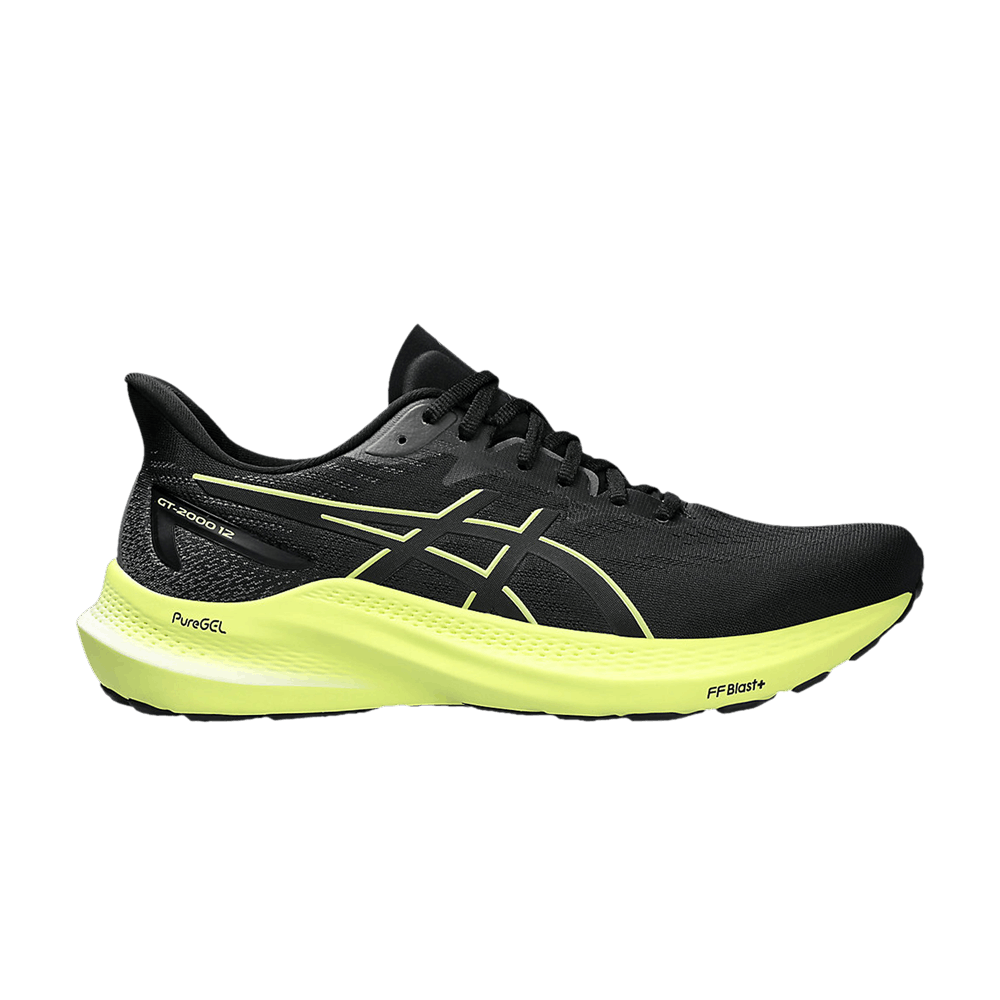 Кроссовки ASICS GT 2000 12 'Black Glow Yellow'