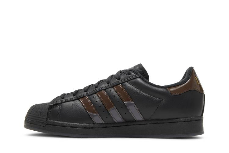 Кроссовки Dime x adidas Superstar ADV 'Carbon Brown'