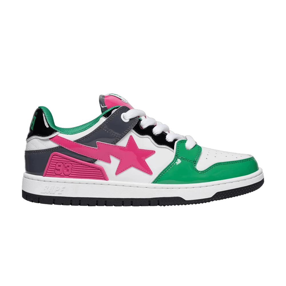 Krossovki-BAPE-Sk8-Sta-2-M1-Green