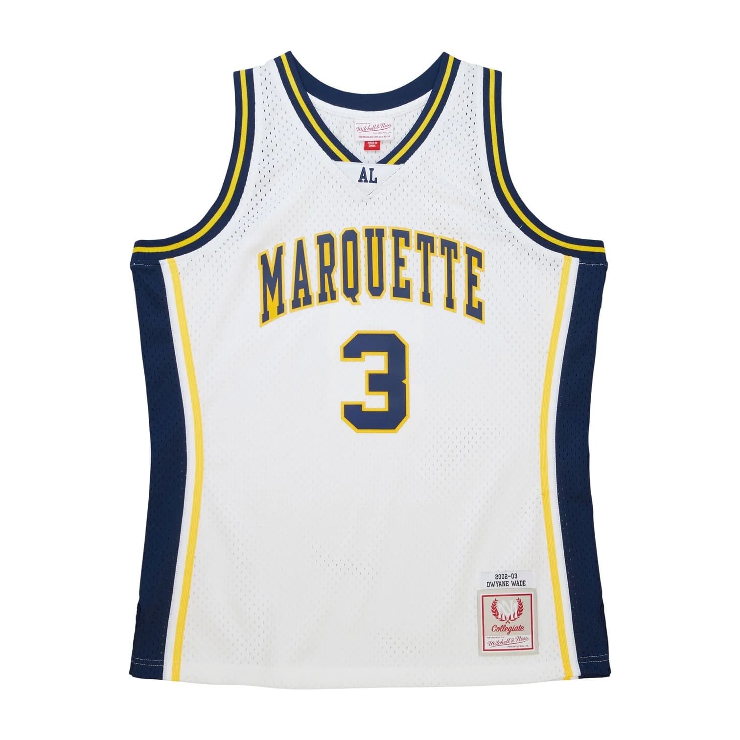 Баскетбольная джерси Mitchell & Ness Dwyane Wade Marquette University HWC Throwback Swingman Jersey