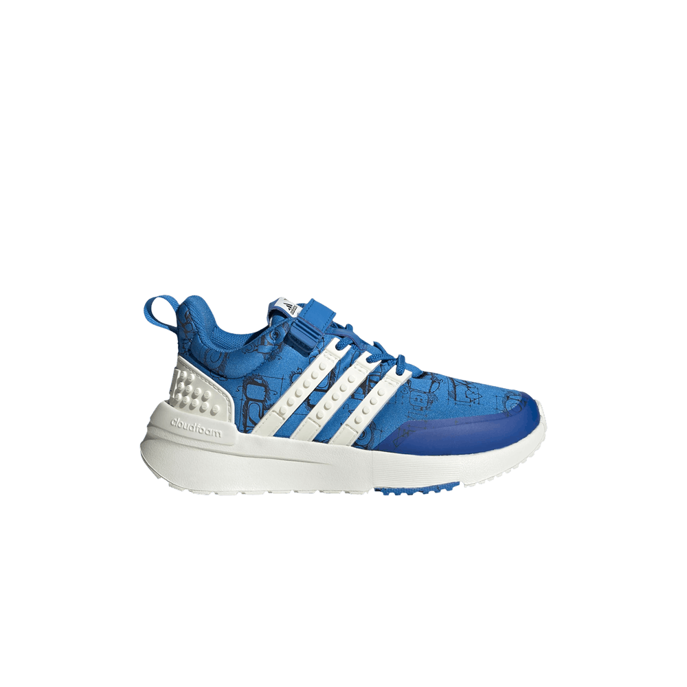 Кроссовки LEGO x adidas Racer TR Little Kid 'Shock Blue Off White'