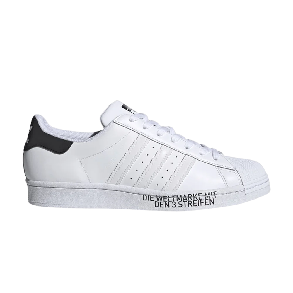 Кроссовки Adidas Superstar 'German Side Print'