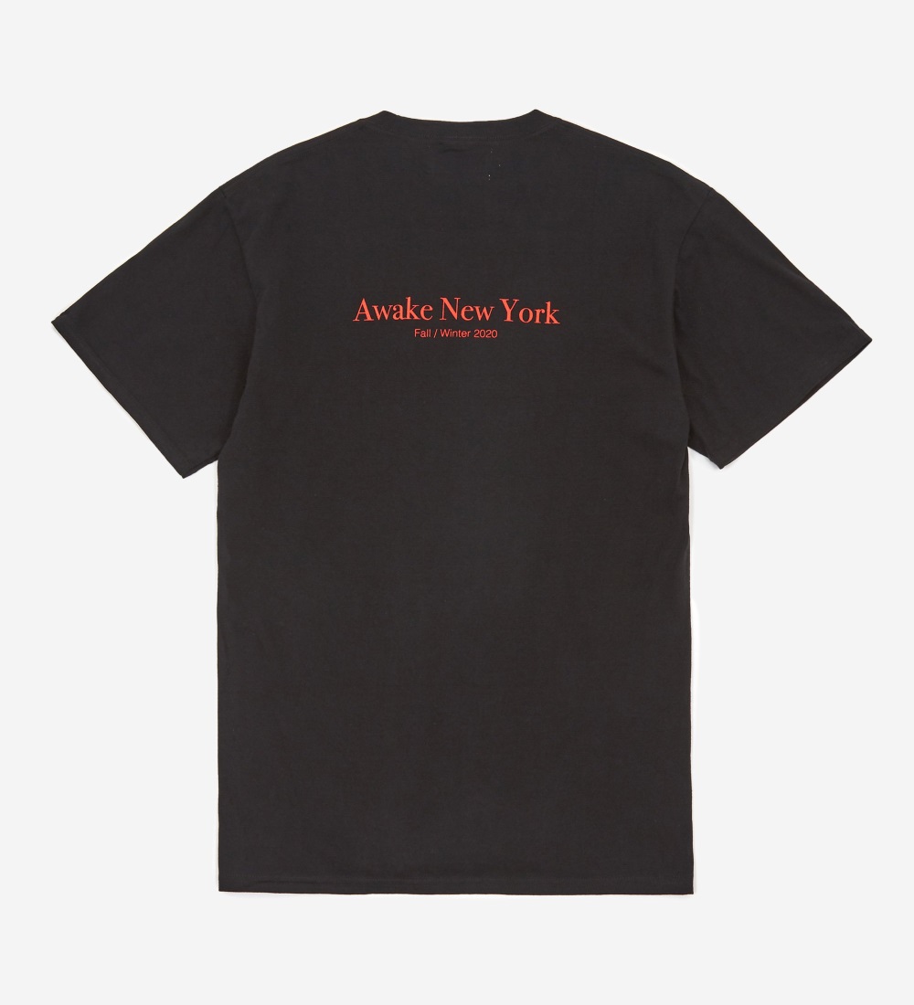 Футболка Awake Classic Outline Logo T-shirt Black