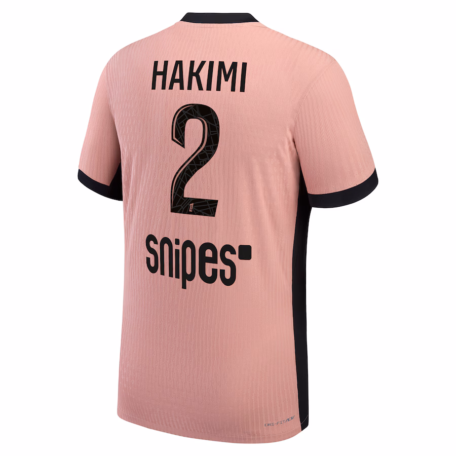 Футбольное джерси PSG Jordan Third Dri-FIT ADV Match Shirt 2024-25 Hakimi 2