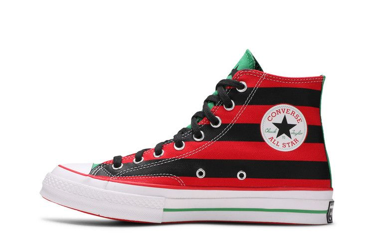 Кроссовки Denim Tears x Converse Chuck 70 High 'Pan-African Flag'