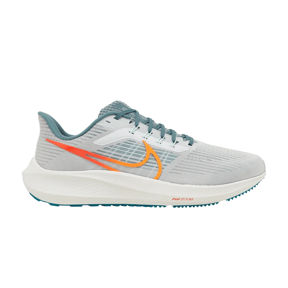 Кроссовки Nike Air Zoom Pegasus 39 4E Wide 'Pure Platinum Total Orange'