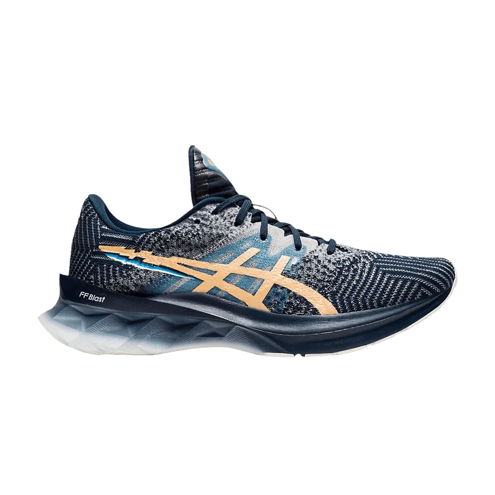 Krossovki-Asics-Wmns-Novablast-Pixel-Noise-French-Blue-Champagne