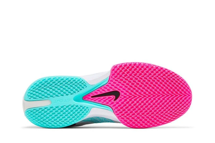 Кроссовки Nike Air Zoom GT Cut Academy 'Photon Dust Pink Blast Turquoise'
