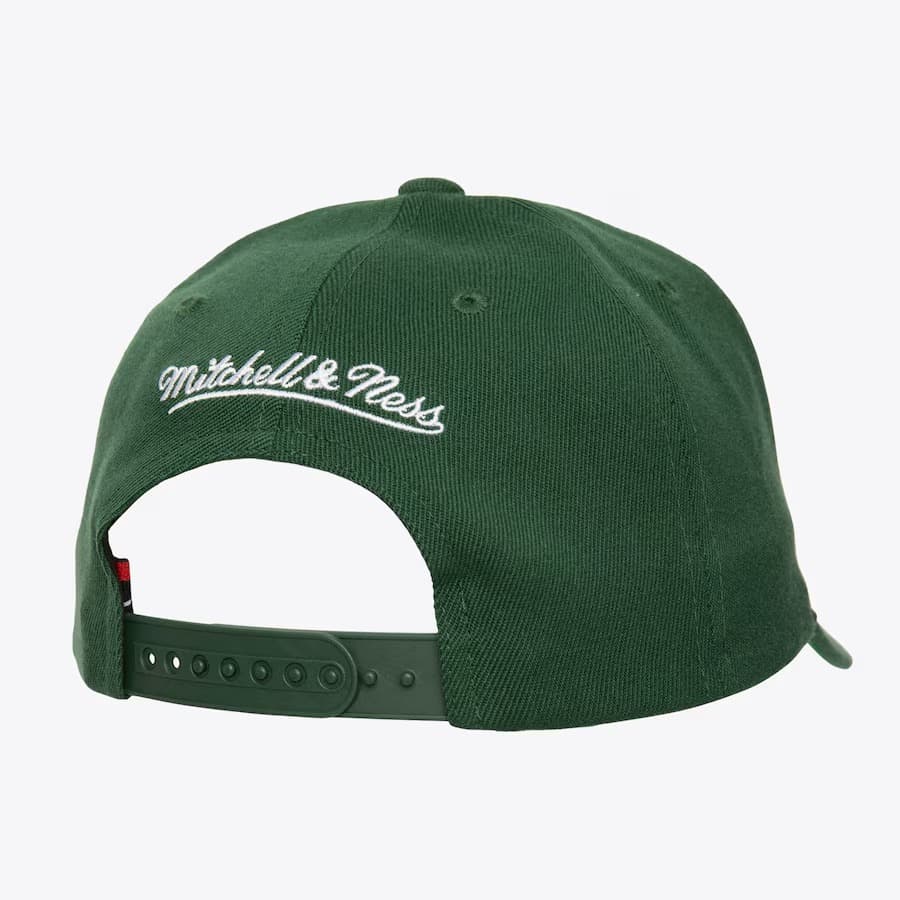 Бейсболка Mitchell & Ness Green Comfy Core Stretch Snapback Hat