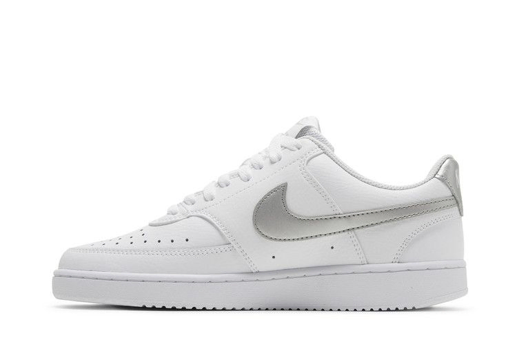 Кроссовки Nike Wmns Court Vision Low 'White Metallic Silver'