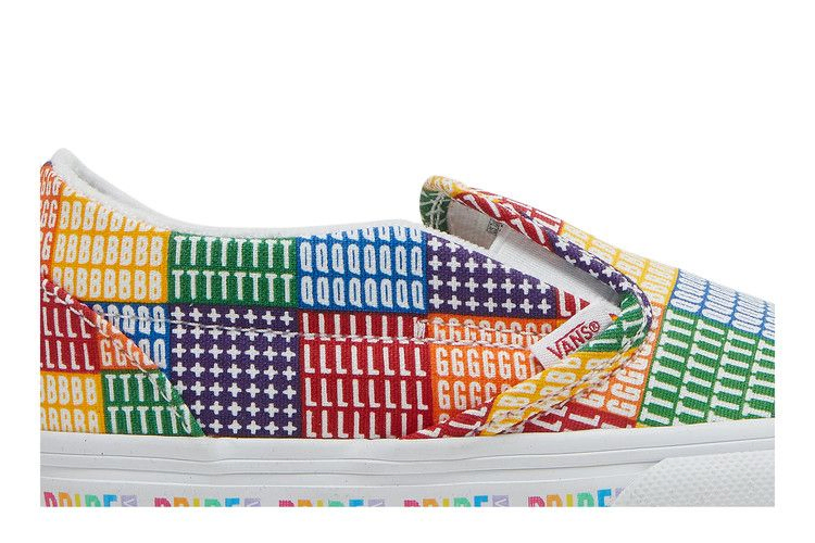 Кроссовки Vans Classic Slip-On Toddler 'Pride'
