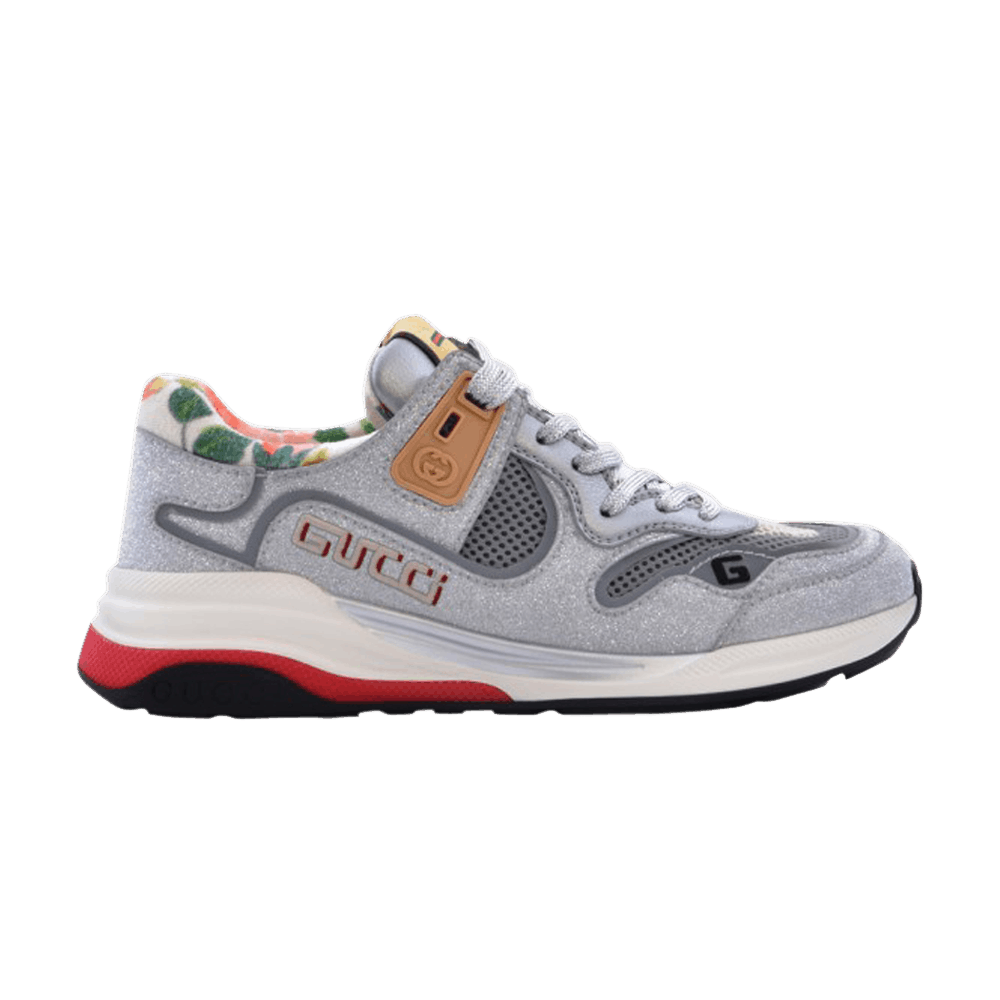 Кроссовки Gucci Wmns Ultrapace 'Silver Red'