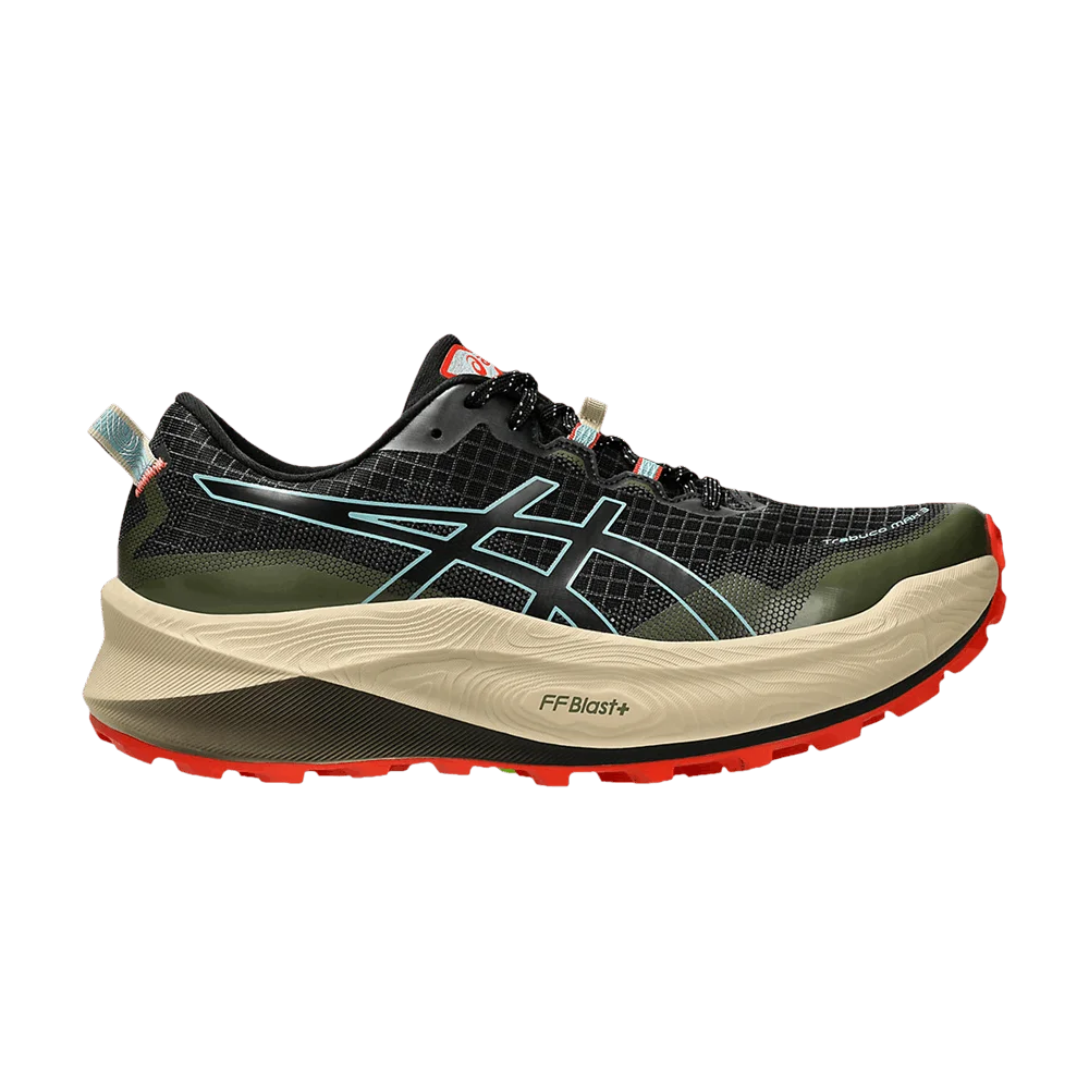 Кроссовки Asics Trabuco Max 3 'Black Green Smoke Blue'