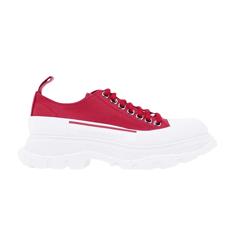 Krossovki-Alexander-McQueen-Wmns-Tread-Slick-Lace-Up-Red-White
