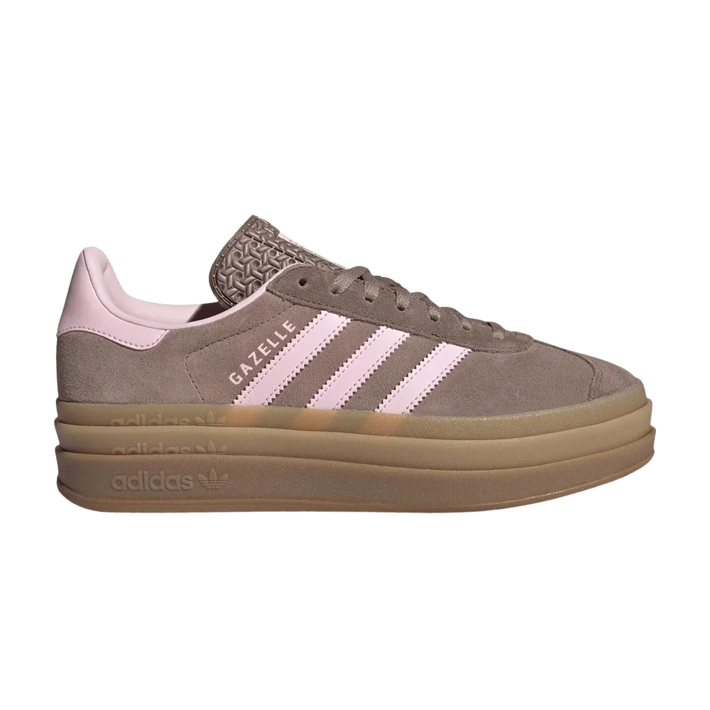 Кроссовки adidas Wmns Gazelle Bold 'Trace Brown Clear Pink Earth Strata'