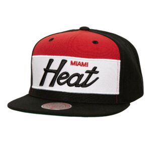 Mitchell-Ness-Retro-Sport-Snapback-HWC-Miami-Heat-Hat-300x300