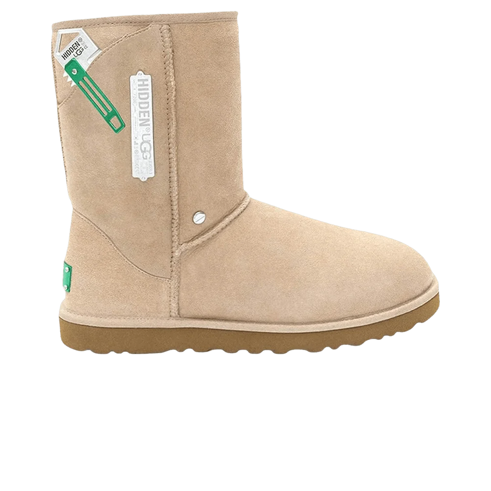 Krossovki-Hidden-NY-x-UGG-Classic-Short-Sand