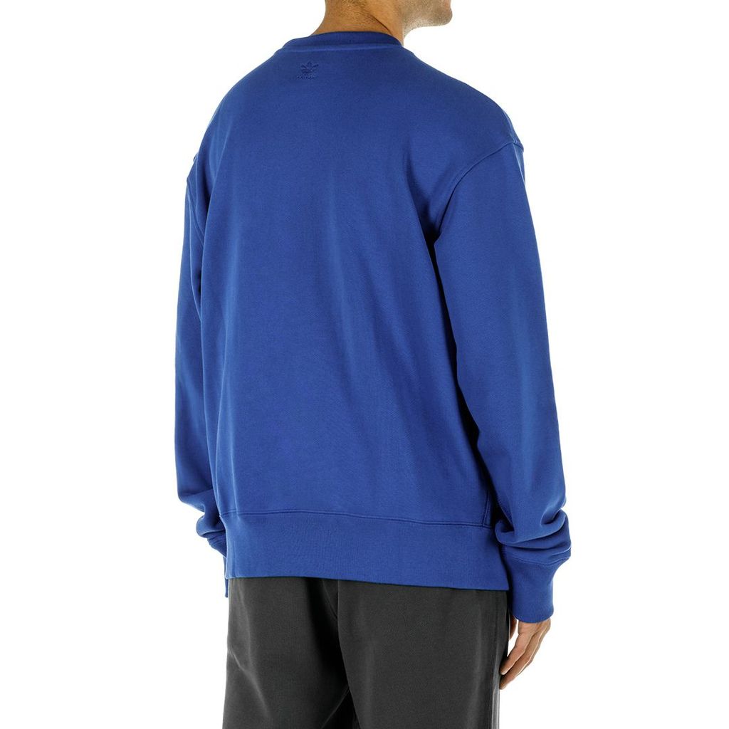 Свитшот adidas Pharrell Williams Basics Crewneck Sweatshirt Power Blue
