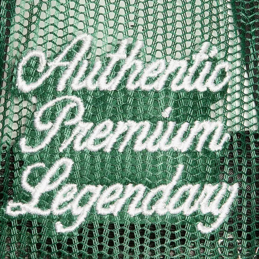 Бейсболка Mitchell & Ness Green Branded Athletics Trucker Snapback Hat