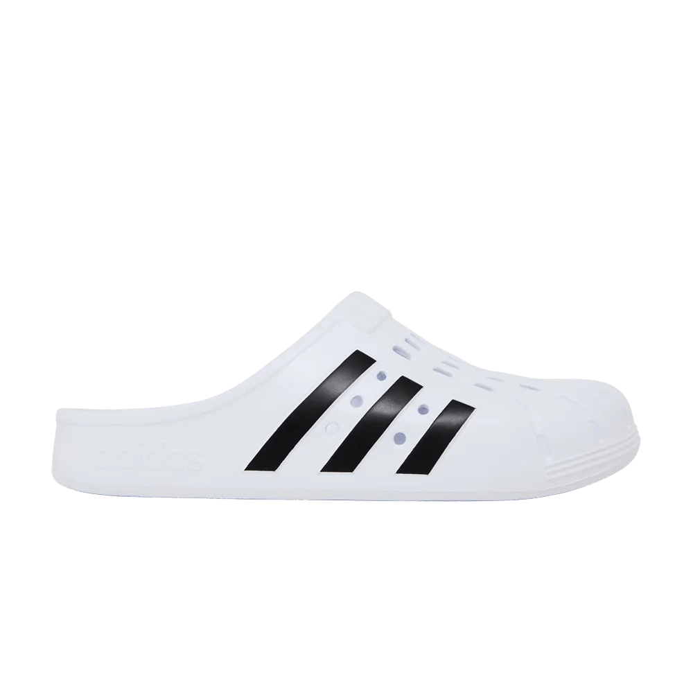 Сабо adidas Adilette Clog 'White Black'