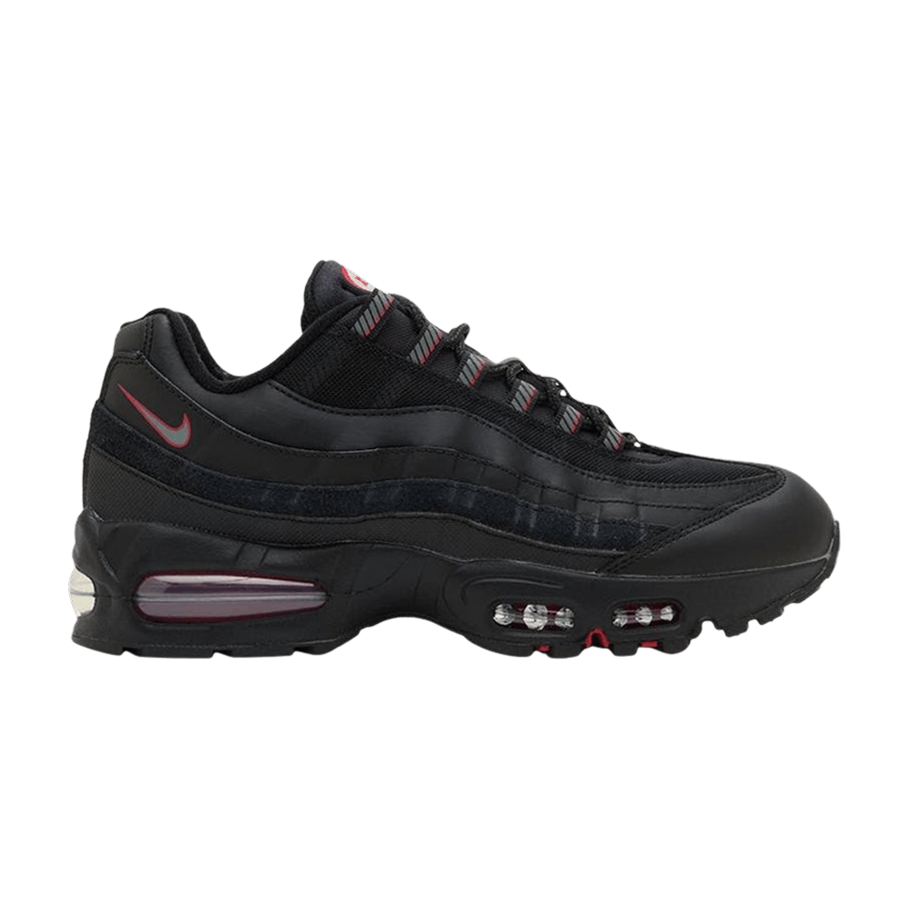 Кроссовки Nike Air Max 95 'Big Bubble - Black University Red'