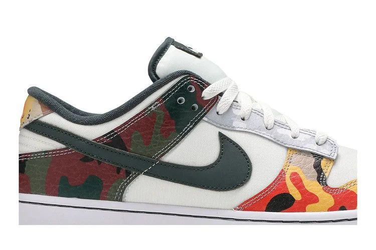Кроссовки Nike Dunk Low SE 'Sail Multi-Camo'