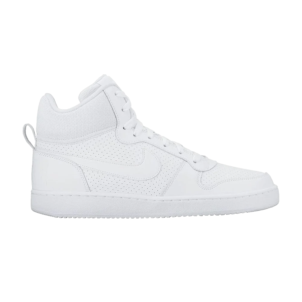 Krossovki-Nike-Court-Borough-Mid-Triple-White
