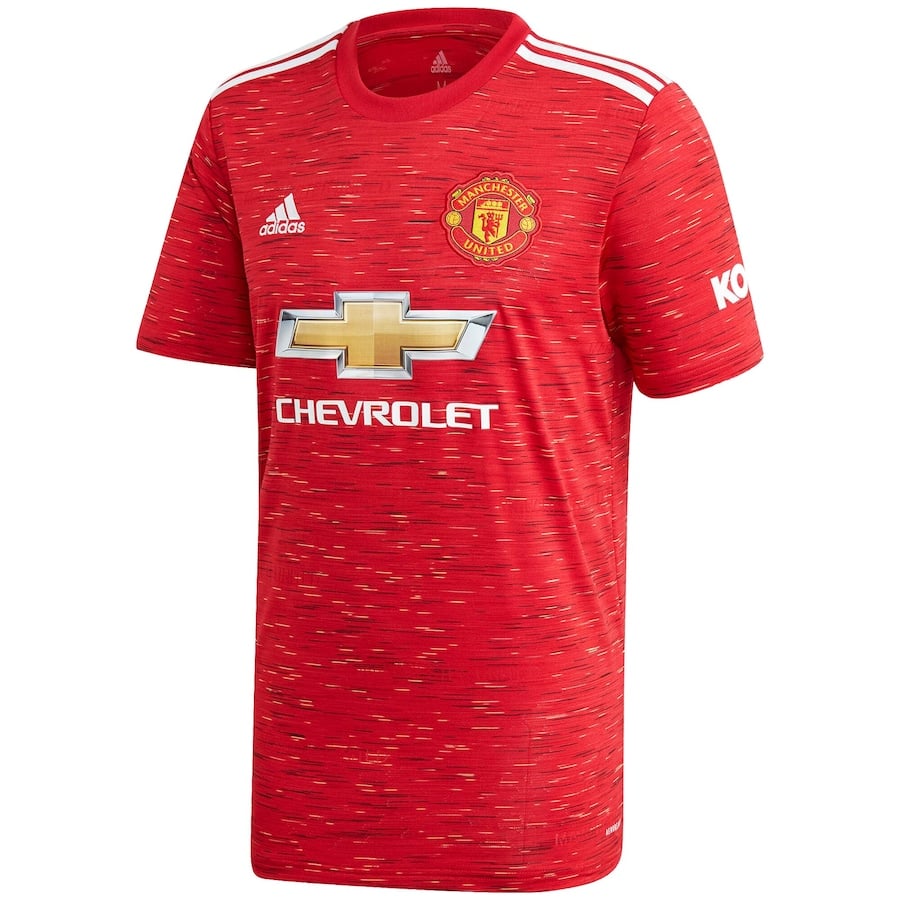 Футболка adidas Manchester United Home Shirt 2020-21 with Rashford 10 printing Jersey Red