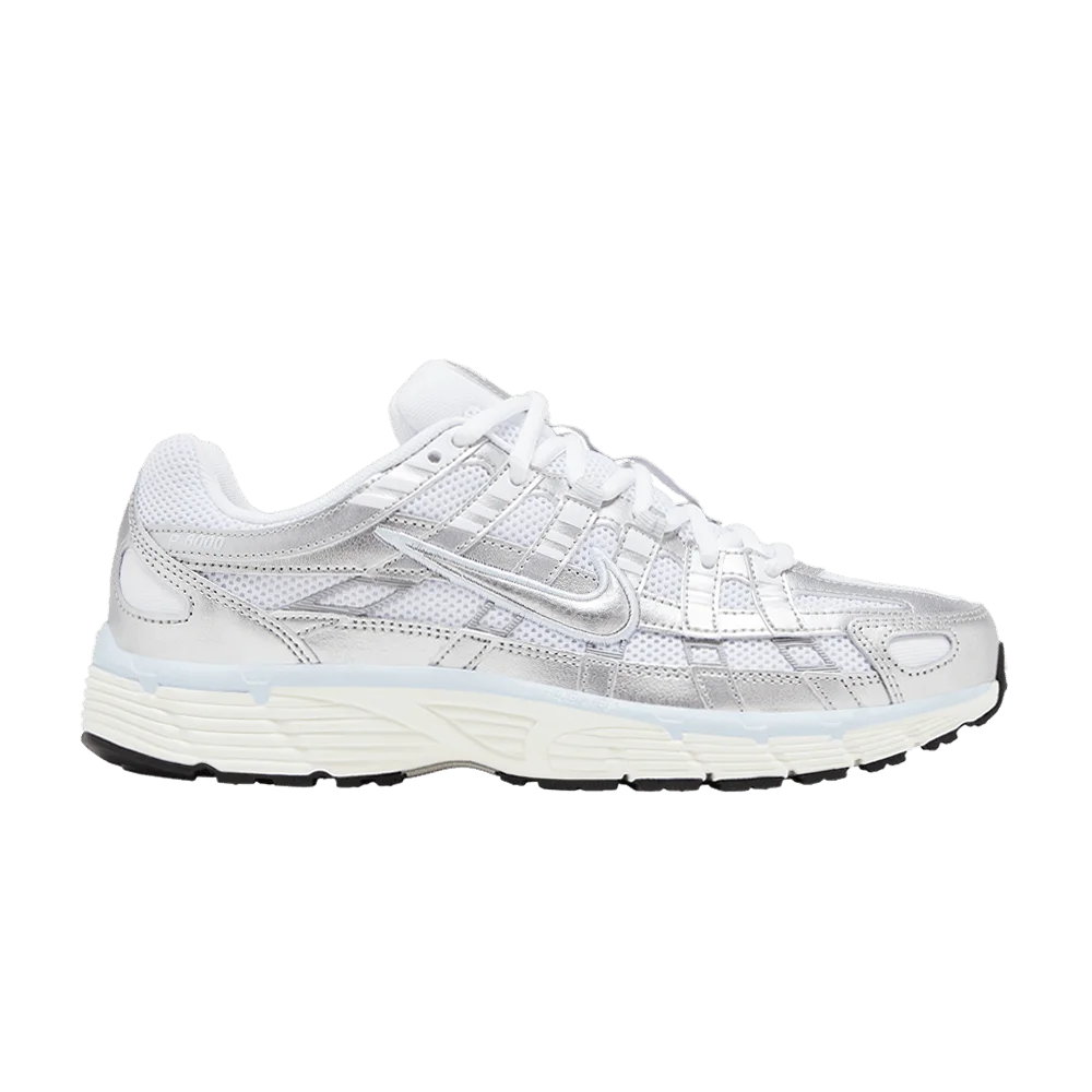 Krossovki-Nike-Wmns-P-6000-White-Metallic-Silver