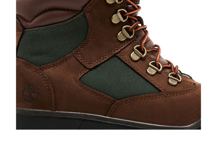 Кроссовки Timberland 6 Inch Field Boot Junior 'Brown Green'
