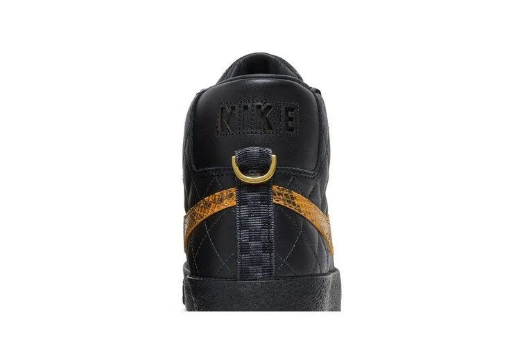 Кроссовки Supreme x Nike Zoom Blazer Mid QS SB 'Black Snakeskin'