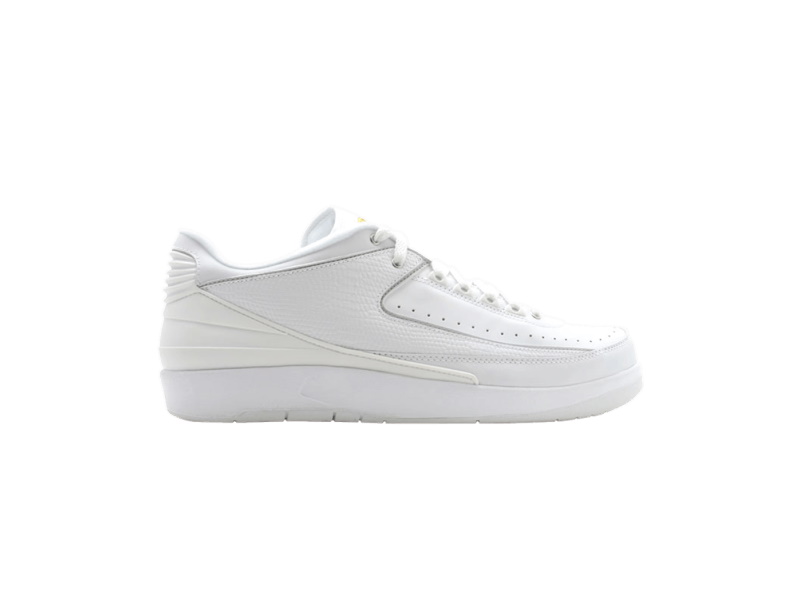 Кроссовки Air Jordan 2 Retro Low White Varsity Maize