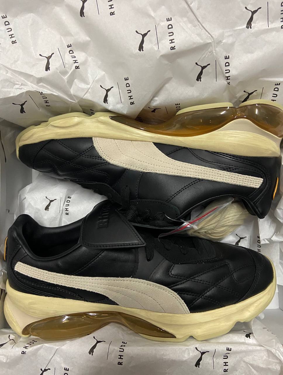 Кроссовки Rhude x Puma Cell King Black Oatmeal