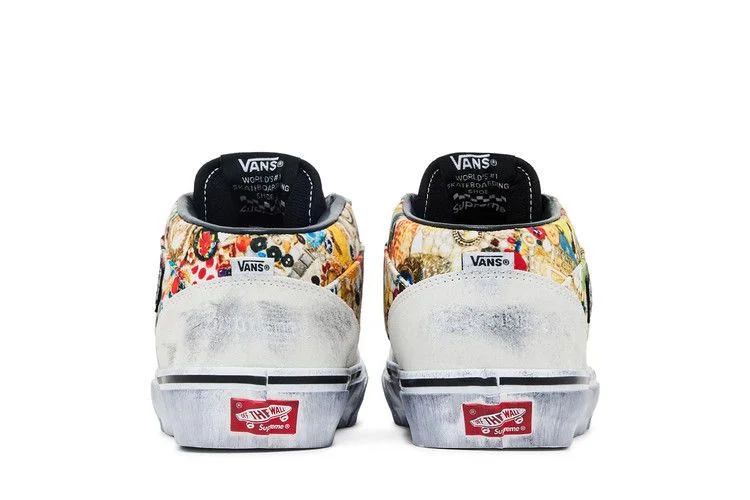 Supreme x Mike Kelley x Vans Half Cab 'White'