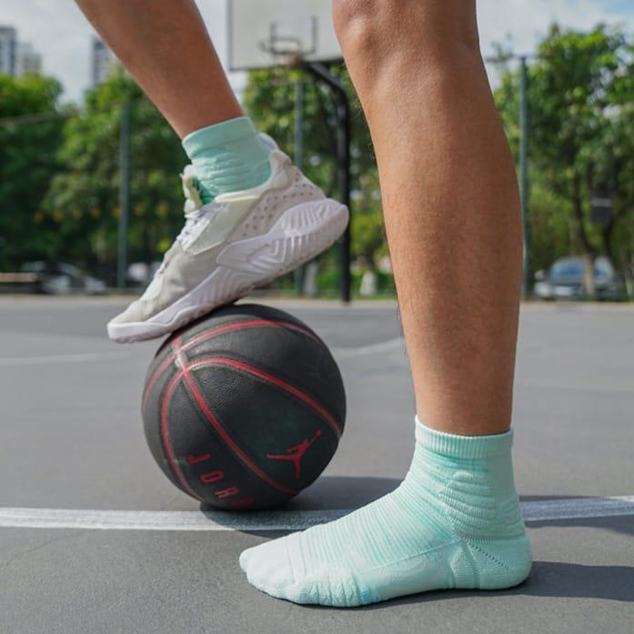 Спортивные носки Ehot Ace Green Quarter Socks