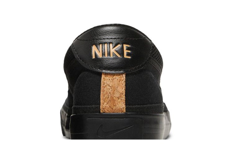 Кроссовки Nike Court Legacy Slip-On 'Triple Black'
