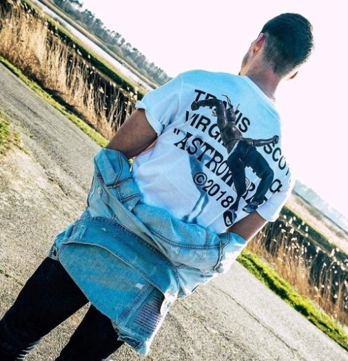Футболка Travis Scott x Virgil Abloh By A Thread Tee (Cactus Jack Version) White