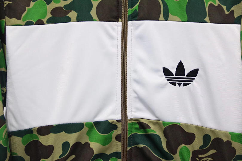 Олимпийка BAPE x adidas ABC Camo Track Jacket Green