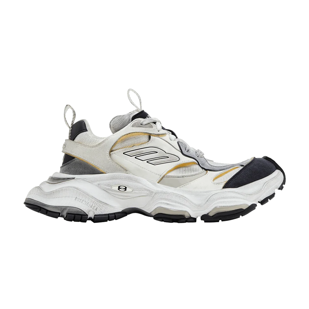 Кроссовки Balenciaga Cargo Sneaker 'Worn-Out - White Black'
