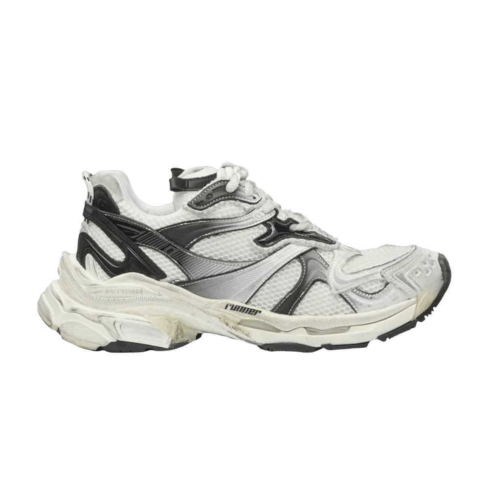 Кроссовки Balenciaga Runner 2.0 'White Black'
