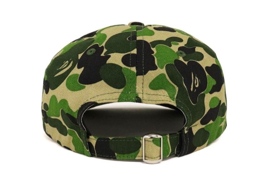 Бейсболка BAPE ABC Camo Ape Head Panel Cap Green